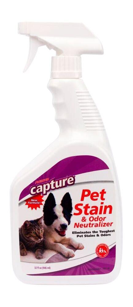 [Australia] - Capture Pet Odor Eliminator - Urine Odor Remover for Dog and Cat, Pee Destroyer Beats Any Enzyme Cleaner, Carpet Stain Remover 32oz Spray 