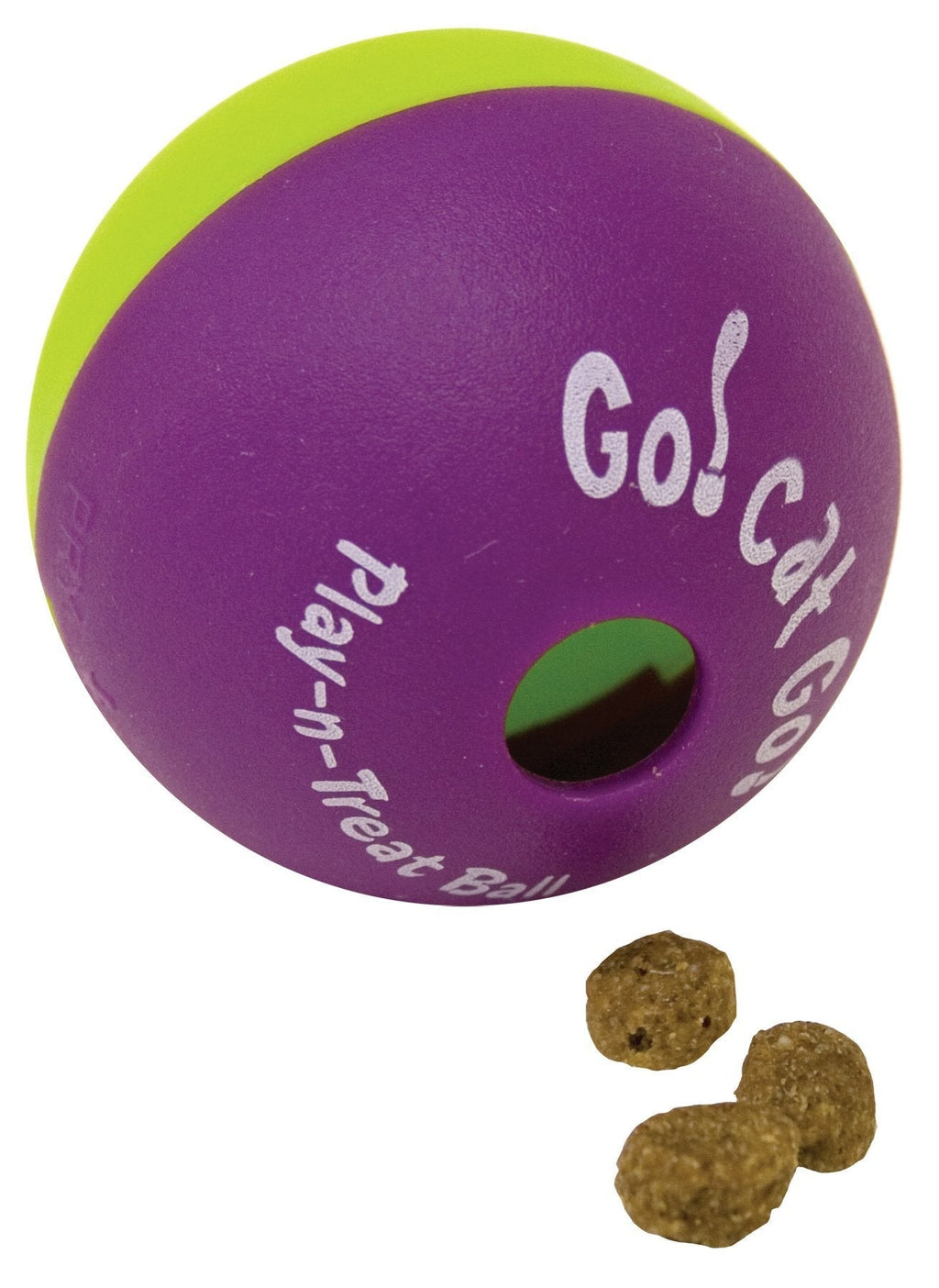 [Australia] - OurPets Zig-N-Zag Ball Cat Toy (Colors Vary) 