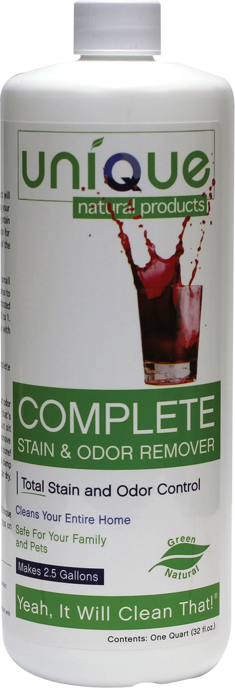 [Australia] - Unique Complete - Odor and Stain Remover | Bacterially Based Safe Stain Remover 32 oz. Concentrate 