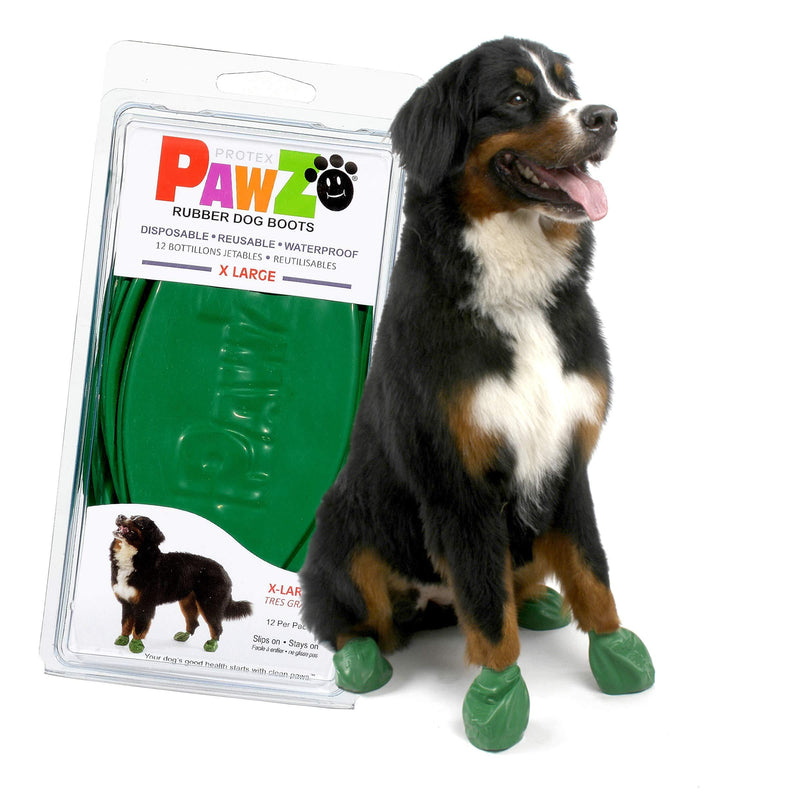 [Australia] - PawZ Color Dog Boots (X-Large) 