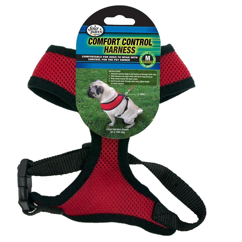 [Australia] - Four Paws Comfort Control Harness Medium Red 