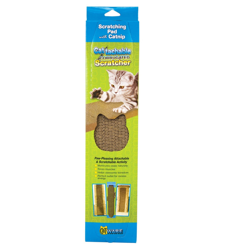 [Australia] - Ware Manufacturing Cattachment Corrugated Cardboard Cat Scratcher 
