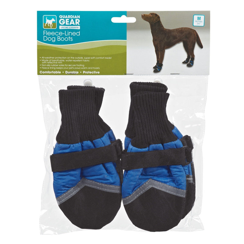 Guardian Gear Fleece Lined Pet Boots - Blue X-Small - PawsPlanet Australia