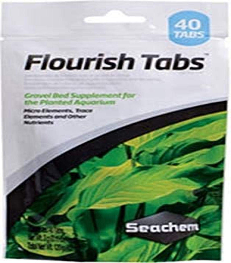 Seachem Flourish Tabs Growth Supplement 40 ct - PawsPlanet Australia