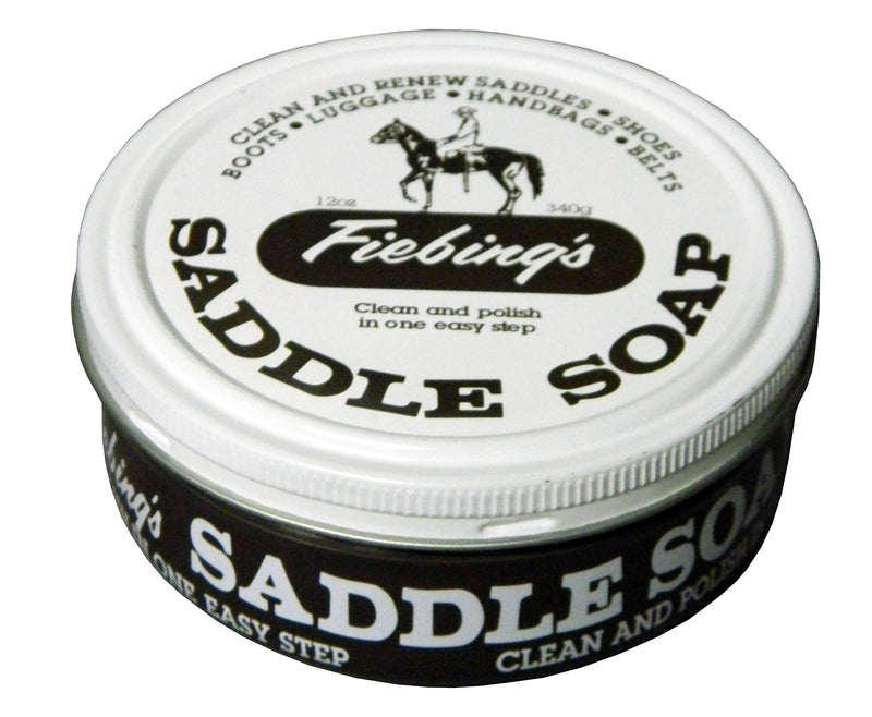 Fiebing's White Saddle Soap, 12 Oz. - Cleans, Softens and Preserves Leather - PawsPlanet Australia