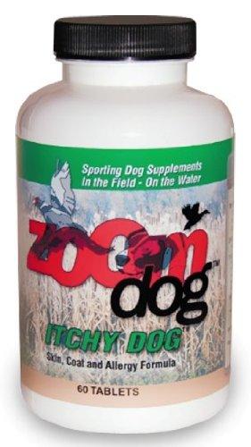 Zoom Dog Itchy Dog Skin, Coat Allergy Formula (60 Tabs) - PawsPlanet Australia