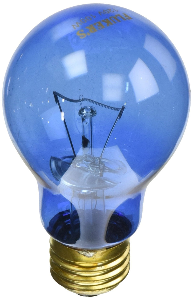 [Australia] - Fluker's 22403 Reptile Incandescent Daylight Bulb for Pet Habitat, 100-watt, Blue 