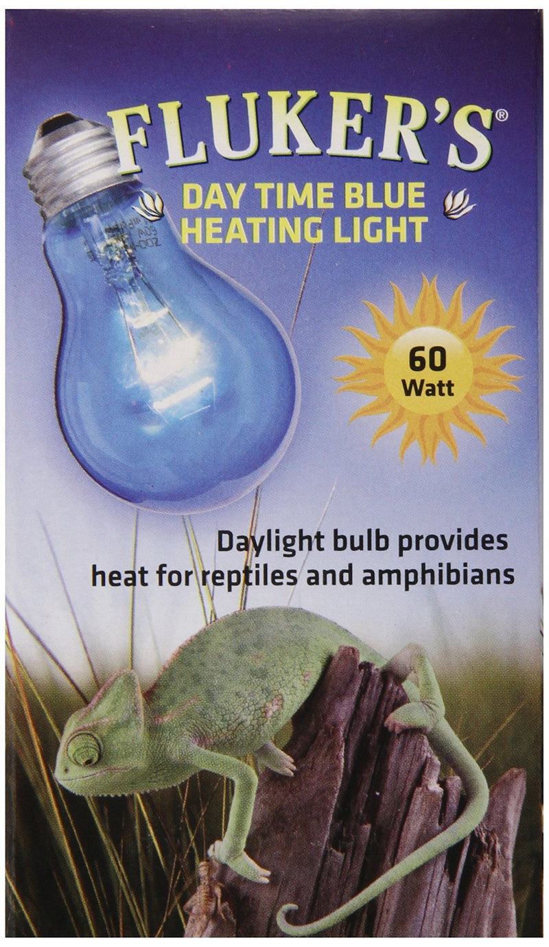 [Australia] - Fluker's 22402 Reptile Incandescent Daylight Bulb for Pet Habitat, 60-watt, Blue 60 Watts 