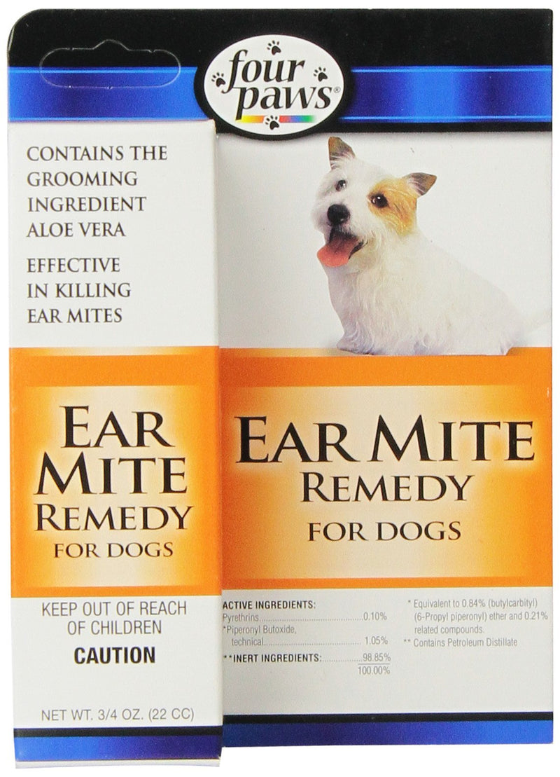 Four Paws Ear Mite Remedy Dog - PawsPlanet Australia