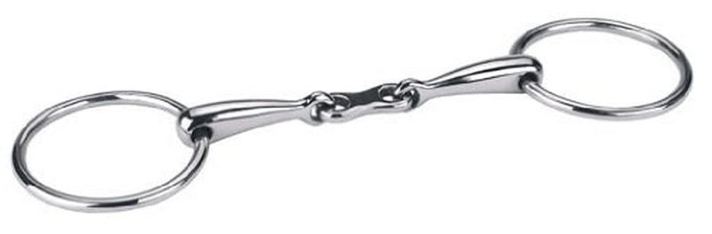 Kerbl 321729/1 French Link Snaffle Double Jointed 14.5 cm - PawsPlanet Australia