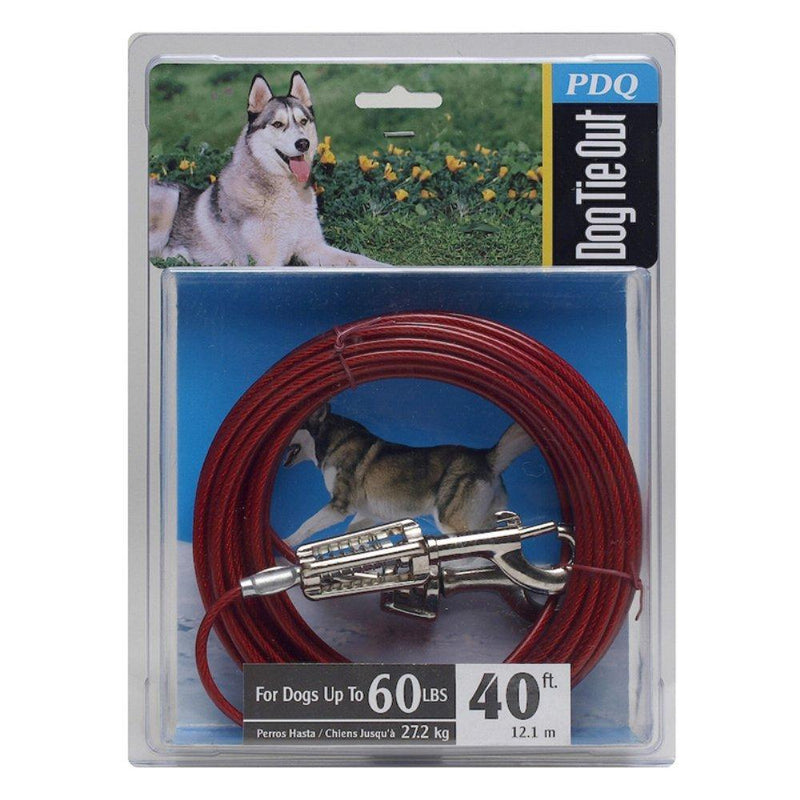 [Australia] - Boss Pet Products Q3540 SPG 99 Cable Dog Tie Out 40' Large 