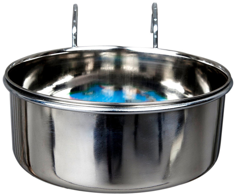 [Australia] - Advance Pet Products Stainless Steel Coop Cups with Hook, 64-Ounce 