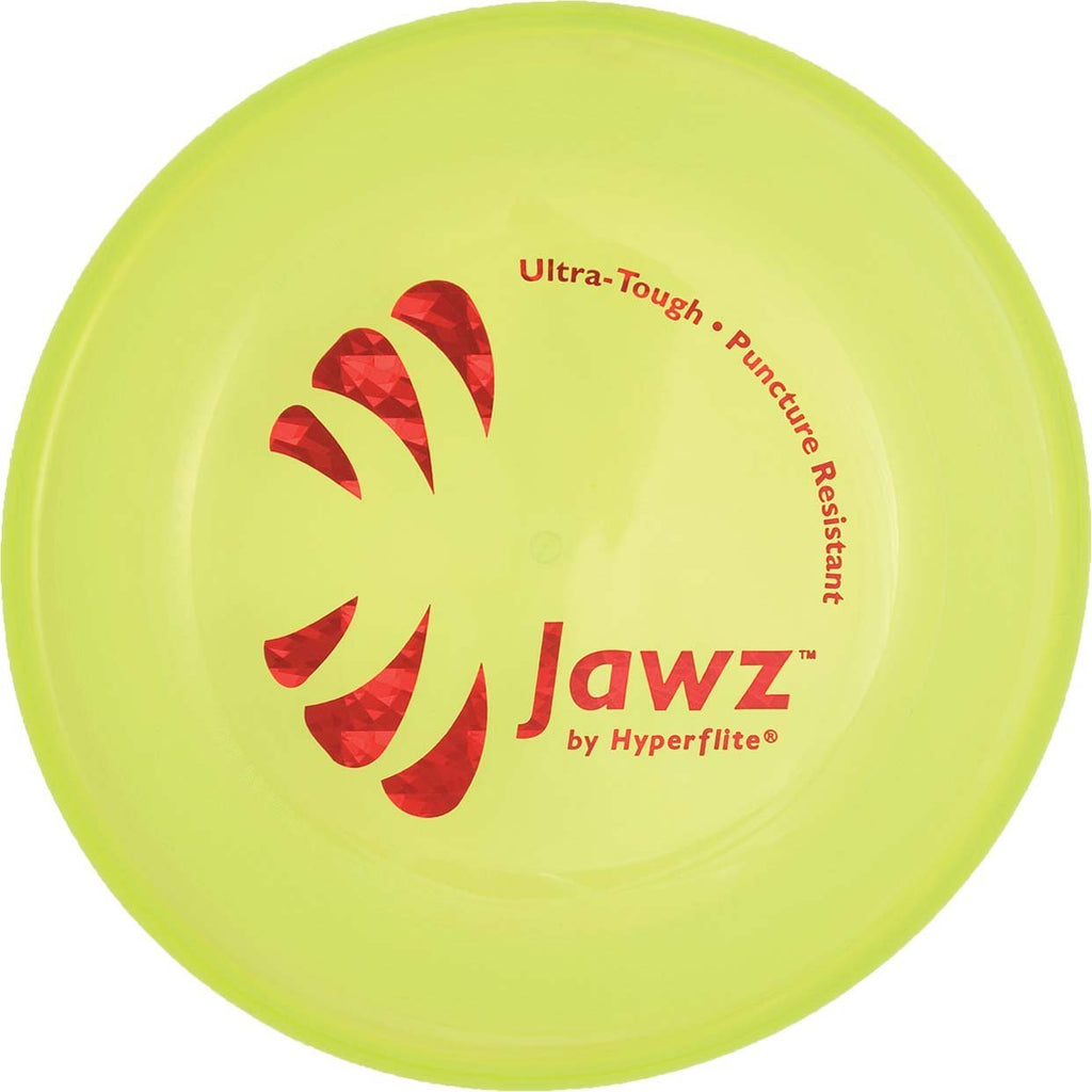 Hyperflite Jawz Lemon Lime Competition Dog Disc 8.75 Inch, Worlds Toughest, Best Flying, Puncture Resistant, Dog Frisbee, Not a Toy Competition Grade, Outdoor Flying Disc Training - PawsPlanet Australia