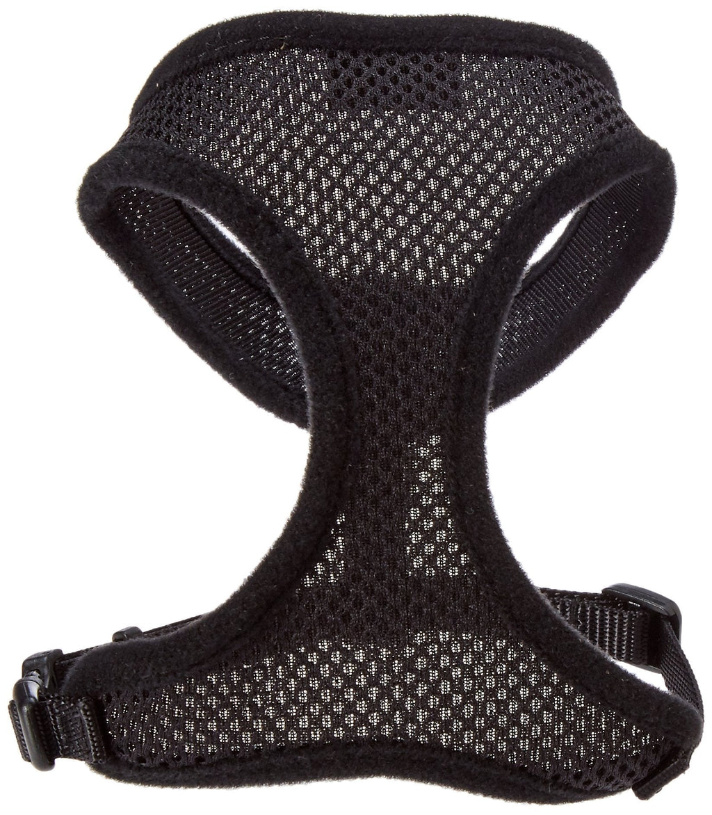 [Australia] - Coastal Pet Products DCP6313BLK Nylon Comfort Soft Adjustable Dog Harness, XX-Small, Black 