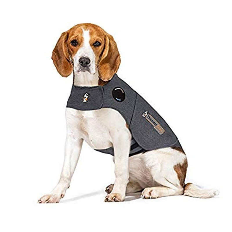 [Australia] - Thundershirt Classic Dog Anxiety Jacket Medium (26-40 lbs) Heather Grey 
