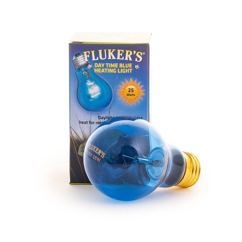 Fluker's Reptile Incandescent Daylight Bulb for Pet Habitat, Blue 25-Watts - PawsPlanet Australia