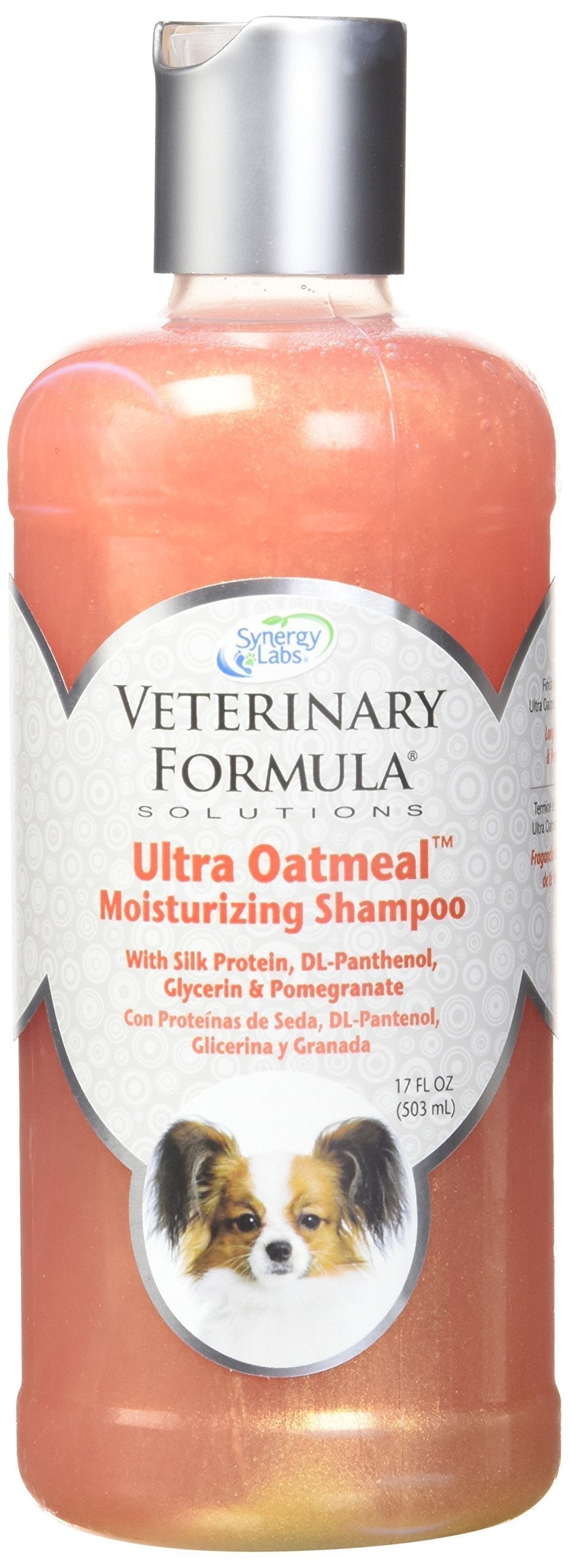 [Australia] - Veterinary Formula Solutions Ultra Oatmeal Moisturizing Shampoo for Dogs, 17 oz. – Moisture-Rich Nourishing Shampoo – Leaves Coat Clean, Soft, Silky, Shiny 