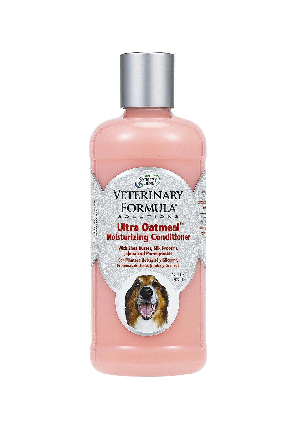 Veterinary Formula Solutions Ultra Oatmeal Moisturizing for Dogs - Leaves Coat Soft, Silky, Shiny Conditioner 17 oz. - PawsPlanet Australia