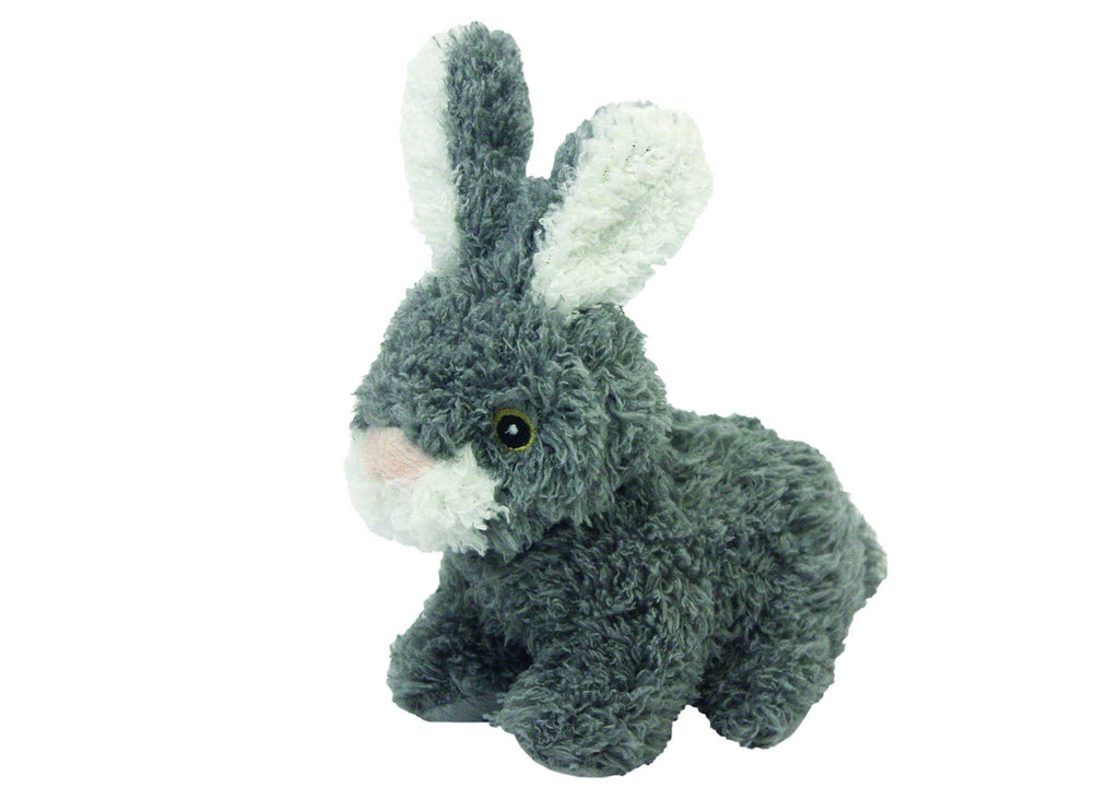 [Australia] - Multipet Look Who's Talking Plush Talking Rabbit Dog Toy, 6-Inch 