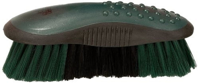 Tough 1 Great Grip Finishing Brush Hunter Green - PawsPlanet Australia