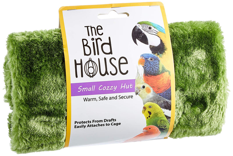 The Bird House Cozzzy Hut/House For Birds, yellow Small - PawsPlanet Australia