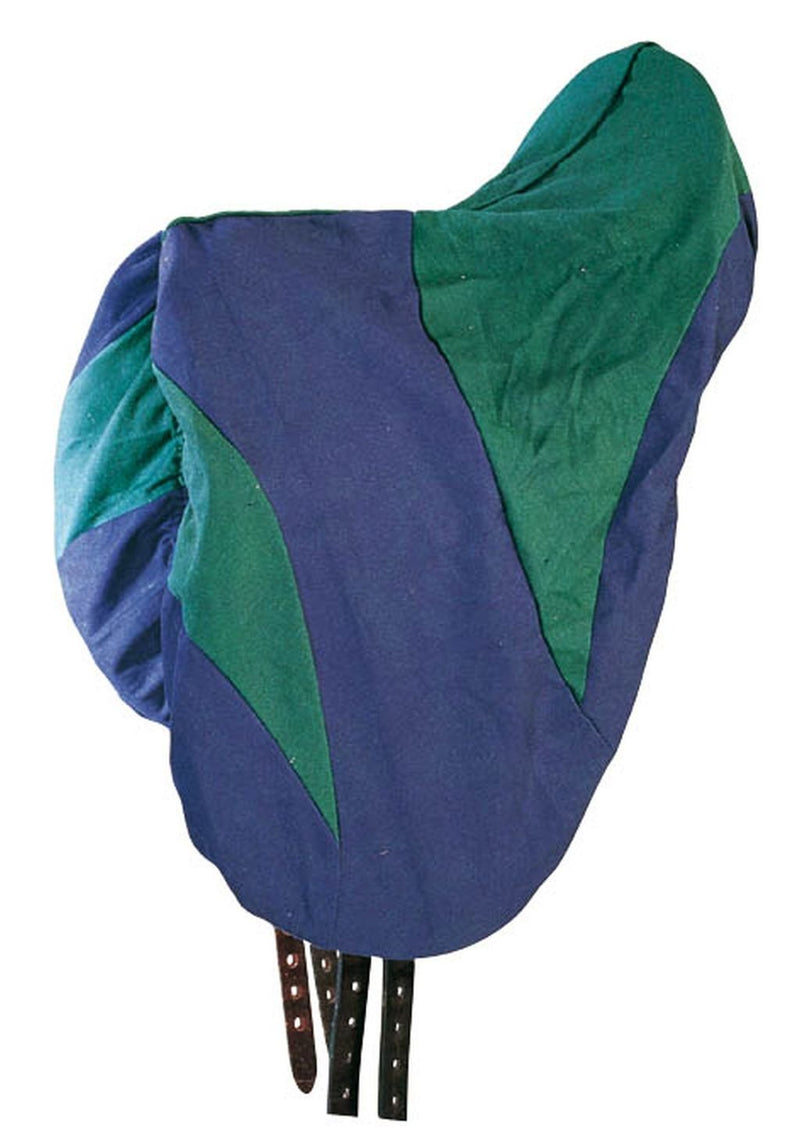 [Australia] - Roma Two Tone All Purpose Saddle Cover Navy/Green 