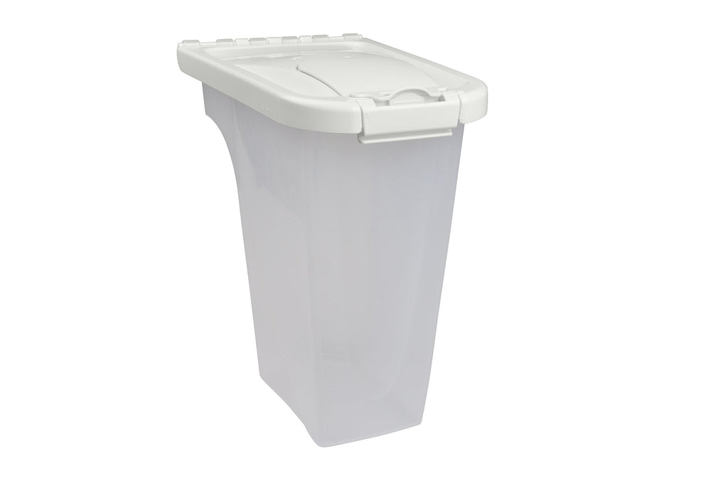 Van Ness 4-Pound Food Dispenser with Fresh-Tite Seal, White , Large (FD4) - PawsPlanet Australia