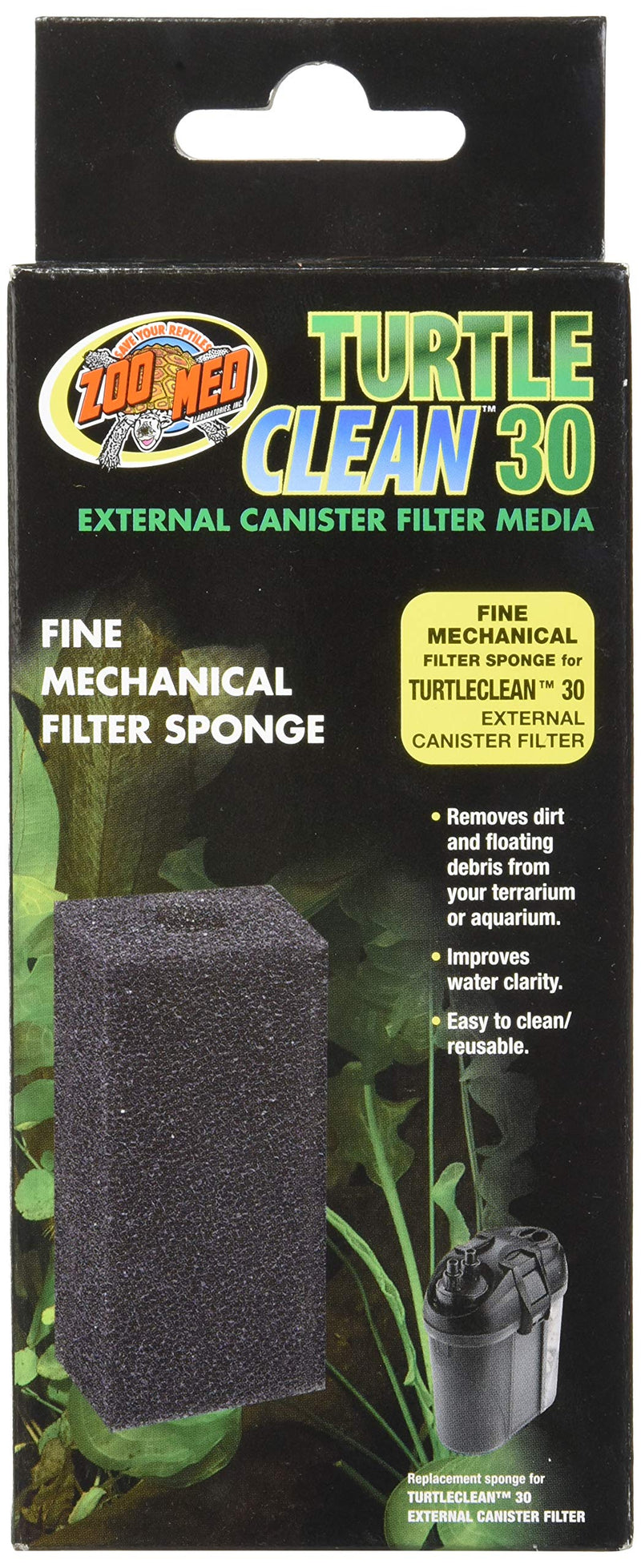 [Australia] - Zoo Med Turtle Clean 30 Fine Mechanical Filter Sponge (Formerly Turtle Clean 511) 