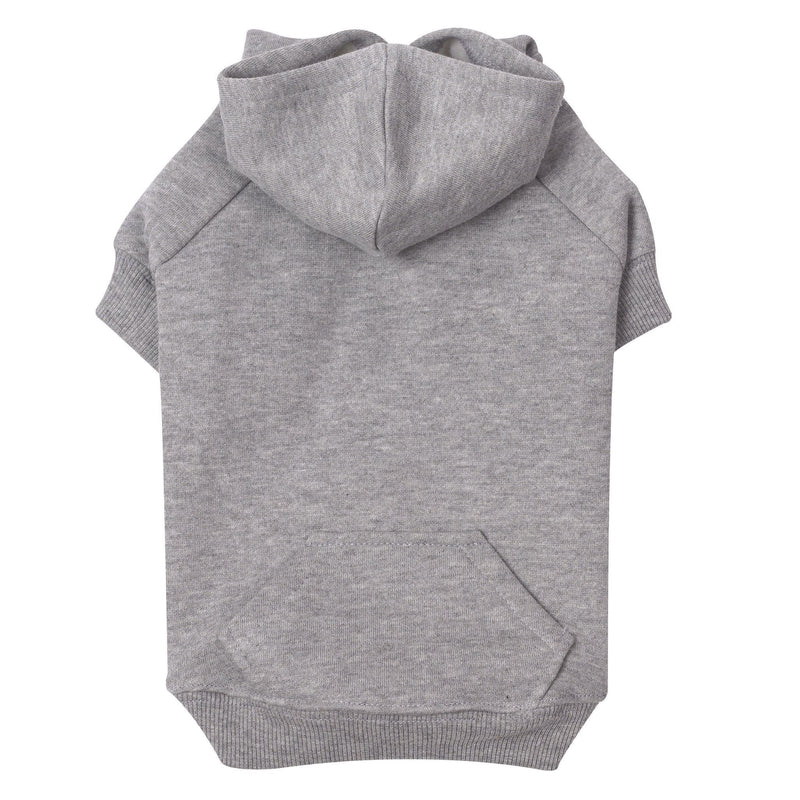 [Australia] - Zack & Zoey Basic Hoodie for Dogs Grey Medium 