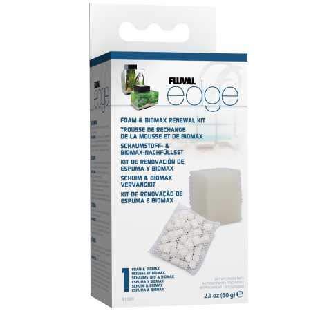 [Australia] - Fluval Edge Foam & Biomax Renewal Kit 2.1 oz 