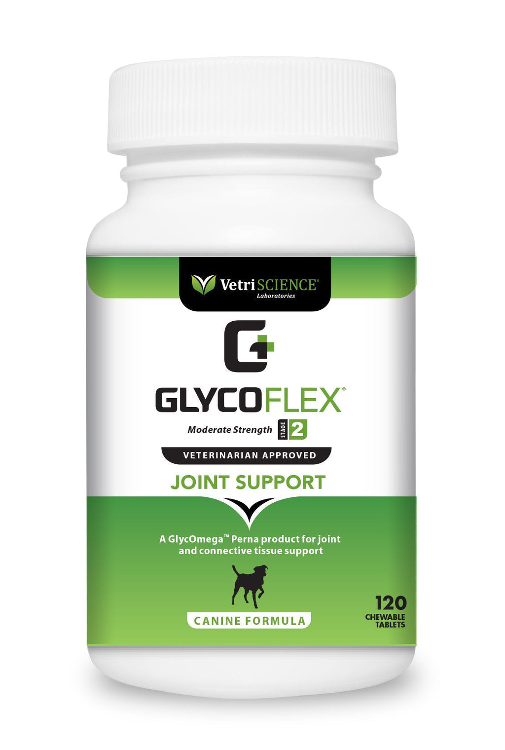 VetriScience Glycoflex 2 Hip and Joint Supplement for Working and Active Dog Breeds, Chicken, 120 Chews - Joint and Mobility Support for Competitive and Maturing Dogs - PawsPlanet Australia