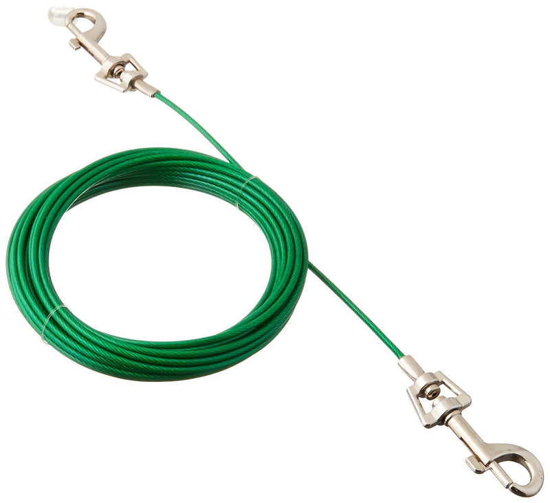 Boss Pet Products Q2220-000-99 Puppy Tie Out Cable 20' - PawsPlanet Australia