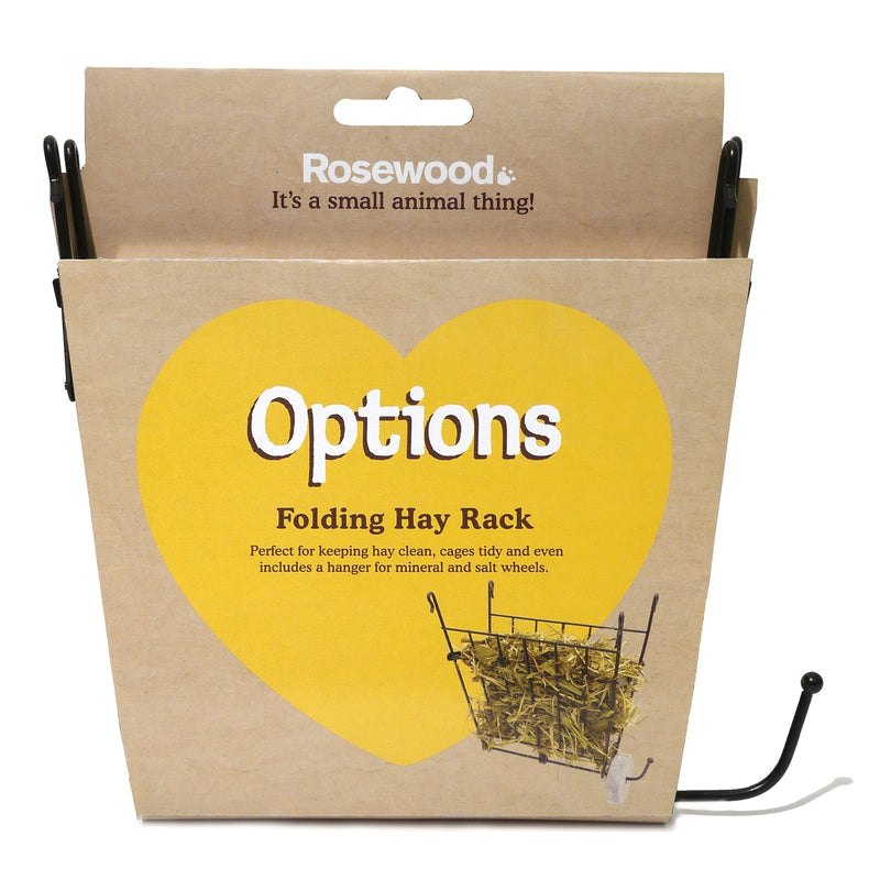 Rosewood Boredom Breaker Small Animal Folding Wire Hayrack - PawsPlanet Australia