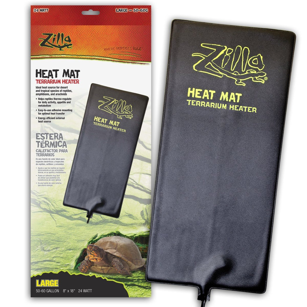 [Australia] - Zilla Heat Mat Terrarium Heater Large, 8" x 18" 
