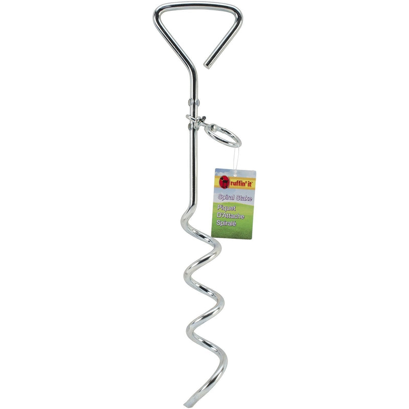[Australia] - Westminster Pet 00002 Ruffin it Corkscrew Tie Out Stake 