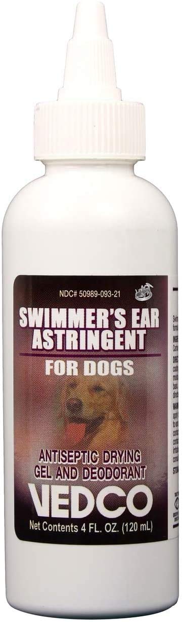 Vedco Swimmer's Ear Astringent For Dogs 4 oz by Unknown - PawsPlanet Australia