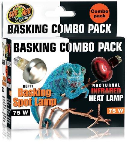 [Australia] - Zoo Med Basking Bulb Combo Pack Day and Night 75 Watts 