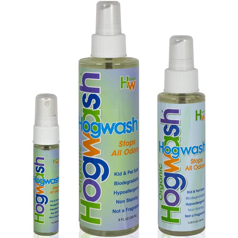 [Australia] - Organic Hogwash 3 Pack Includes 1ounce 4ounce 8ounce Spray Bottles Pet Cat Urine Odor Remover Room Bathroom Smell Eliminator For Home and Car 
