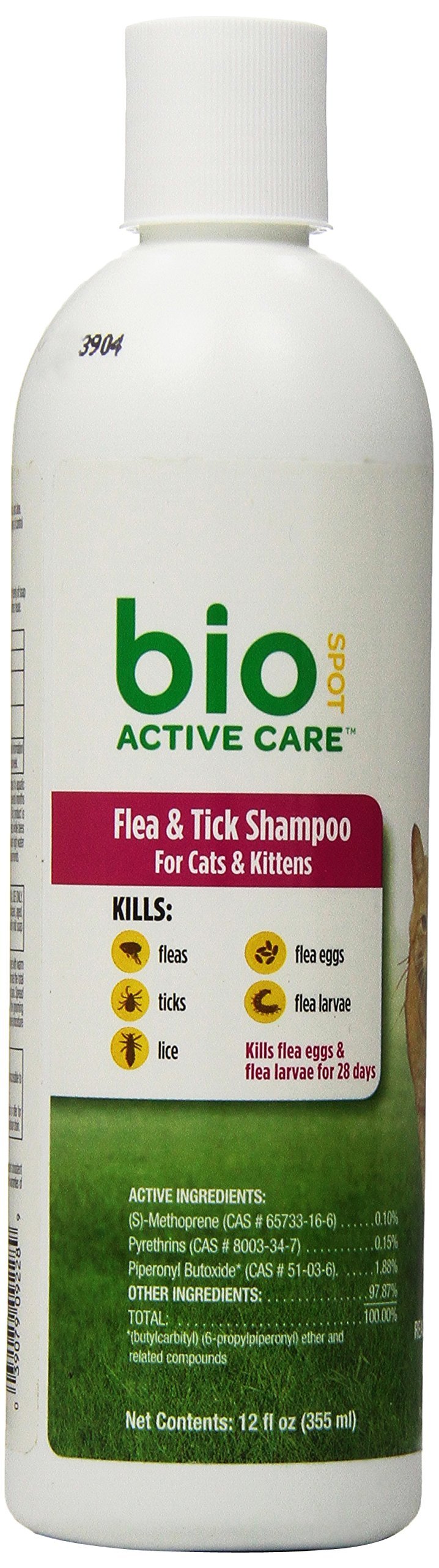 [Australia] - BioSpot Active Care F&T Shampoo Cats and Kittens 12 oz 