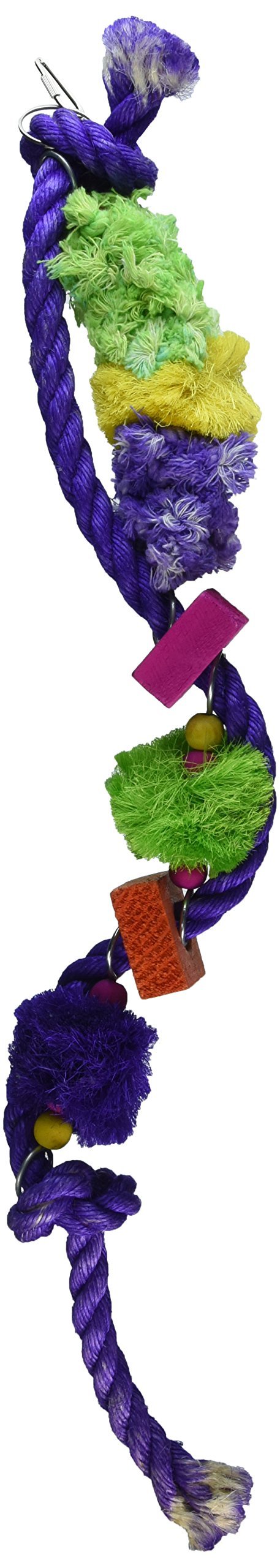 [Australia] - Prevue Pet Products BPV62670 Calypso Creations Bird Toy, Twisted 