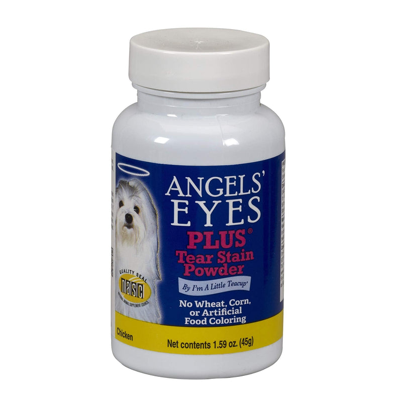 Angels' Eyes PLUS Tear Stain Prevention Powder for Dogs and Cats - 45 gram - Chicken Formula - PawsPlanet Australia