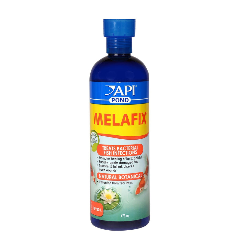API Pond Melafix Pond Fish Bacterial Infection Remedy Bottle, White, 473 ml - PawsPlanet Australia