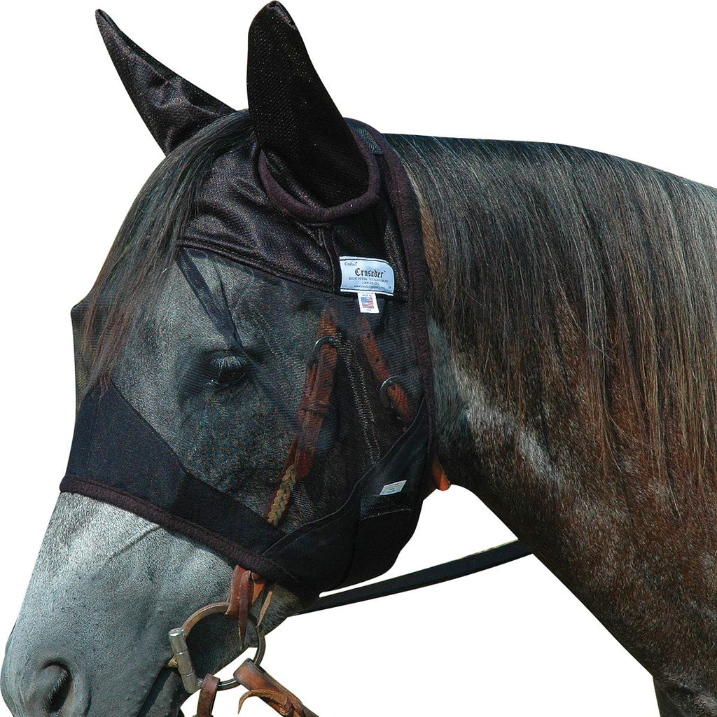 Cashel Quiet Ride Fly Mask with Ears Arab - PawsPlanet Australia