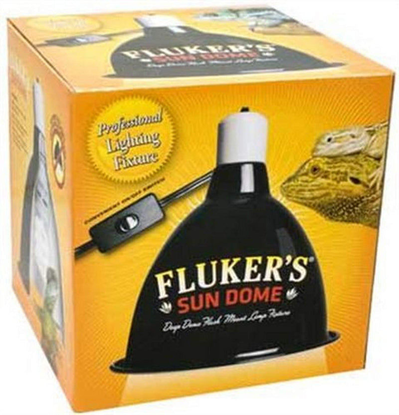 [Australia] - Fluker's 27004 Mini Sun Dome Reptile Lamp - Deep Dome Fixture, 5.5-Inch 5.5-Inches 