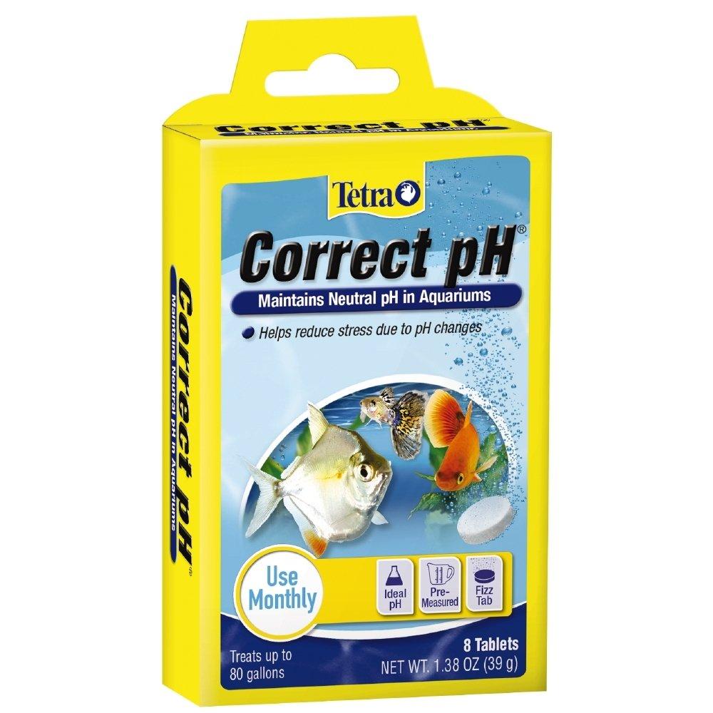 Tetra Correct pH Tablets 8 Count, For aquarium Water 8 Count (Pack of 1) - PawsPlanet Australia