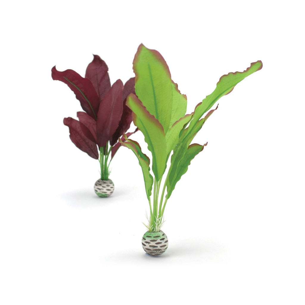 biOrb Silk Plant Set Medium Green & Purple - PawsPlanet Australia