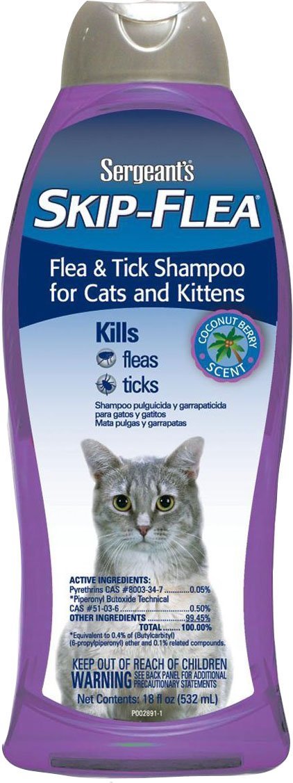[Australia] - Skip-Flea and Tick Shampoo Cat Coconut Berry 18-Ounce 