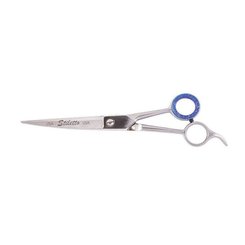 [Australia] - Klein Tools Heritage Pet Grooming Scissors with Semi-Oval Shaped Blade and Curved Blade, 7-1/2" 