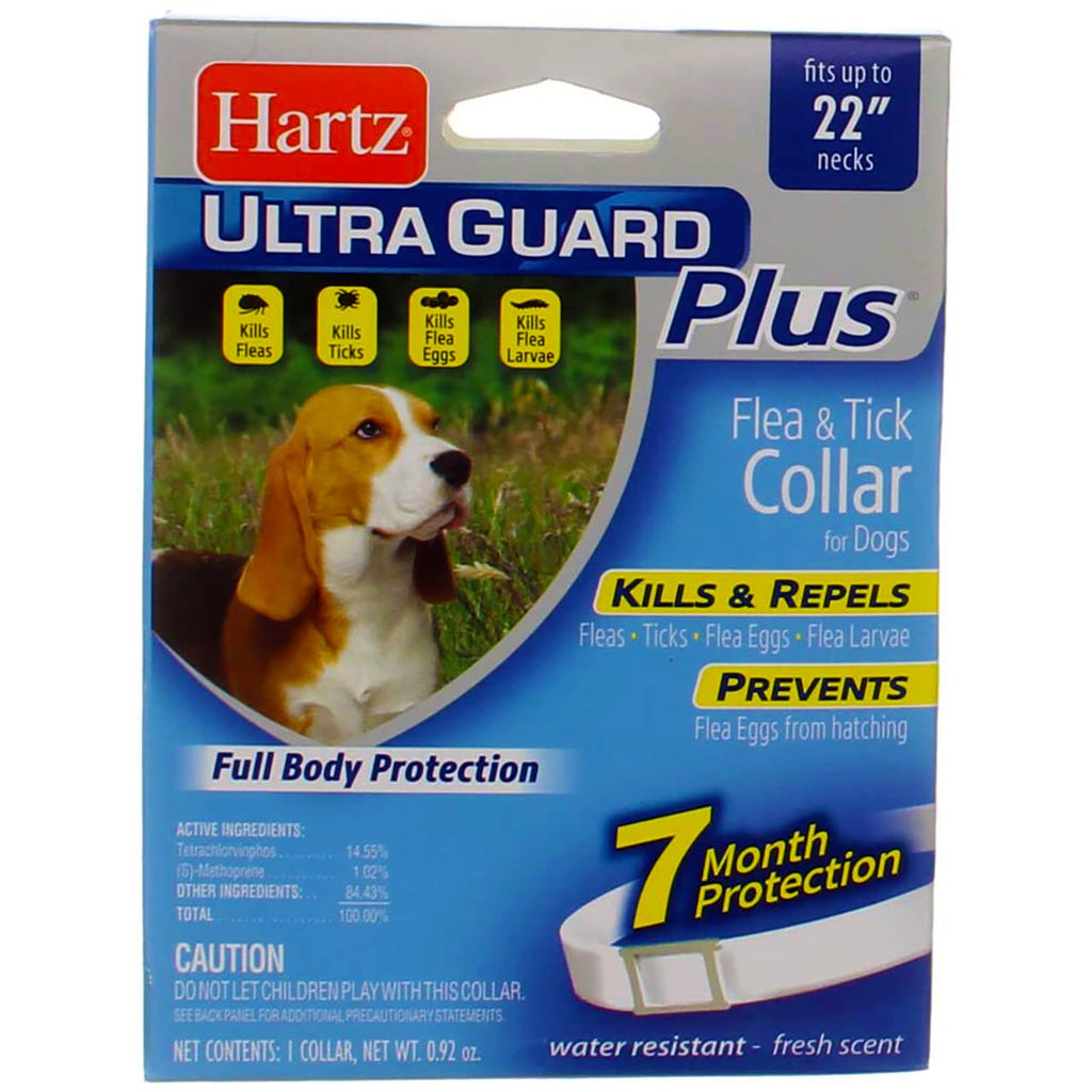 Hartz UltraGuard Plus Flea Tick Collar Dog (Pack of 4) - PawsPlanet Australia