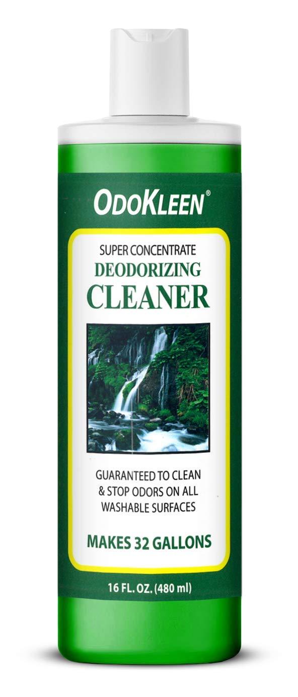 [Australia] - NaturVet – OdoKleen Super Concentrate Deodorizing Cleaner – Effectively Eliminates Odors While Removing Dirt & Grime – Use On All Washable Surfaces 16 oz Cleaner 